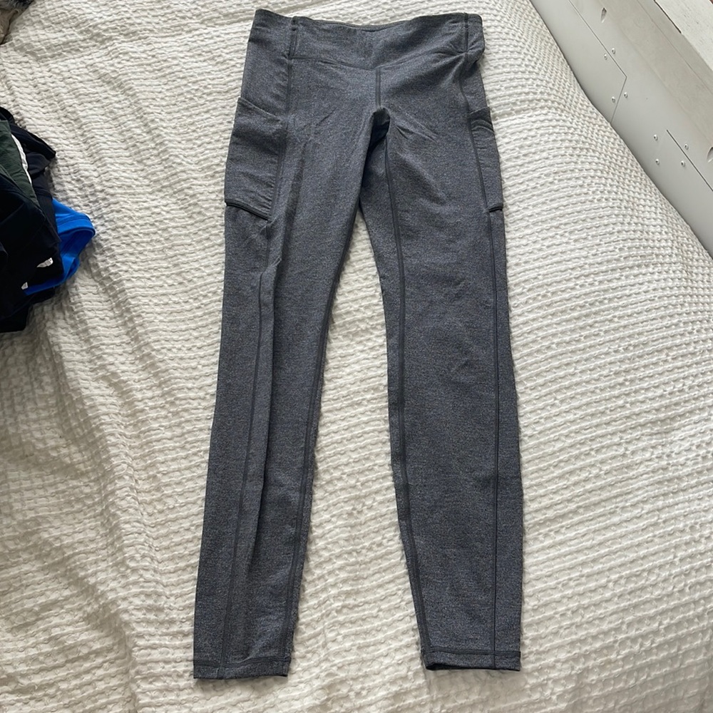 Lululemon size 6 gray leggings
